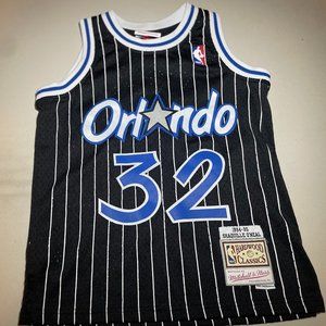 Shaquille O'Neal Orlando Magic Mitchell & Ness Kids Hardwood Classics Throwback